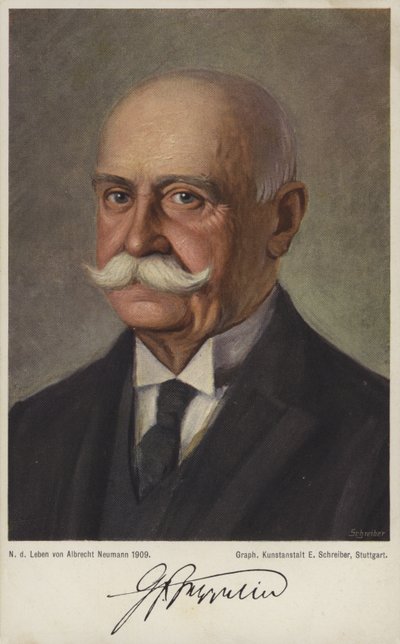 Graf Ferdinand von Zeppelin, progettista e costruttore di dirigibili tedesco da German School