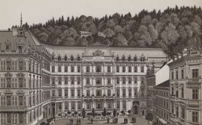 Grand Hotel Pupp (litografia) da German School