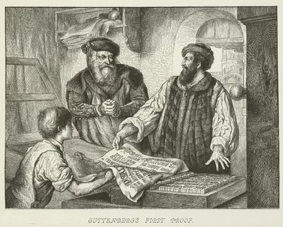 La prima prova di Gutenberg da German School