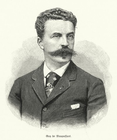 Guy de Maupassant, scrittore di racconti francese da German School