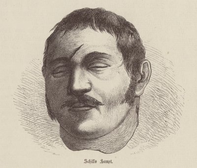 Testa di Ferdinand von Schill, soldato prussiano che si ribellò all