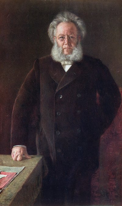 Henrik Ibsen (1828-1902) da German School