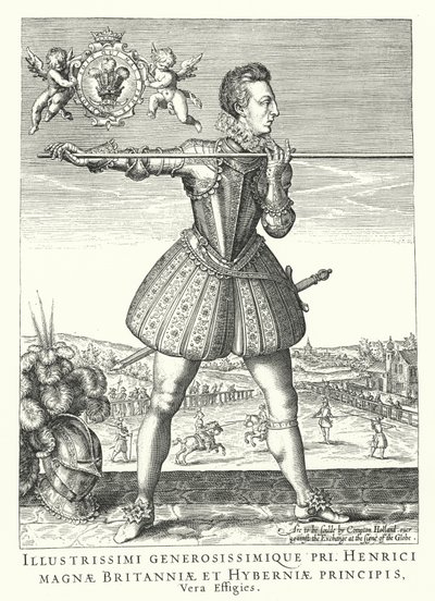 Enrico Federico, Principe di Galles, figlio maggiore di re Giacomo I d
