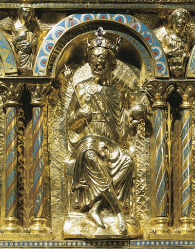 Enrico IV, Sacro Romano Imperatore (1050-1106), dettaglio dal Santuario dell