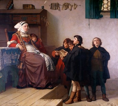Tema storico, 1872 da German School