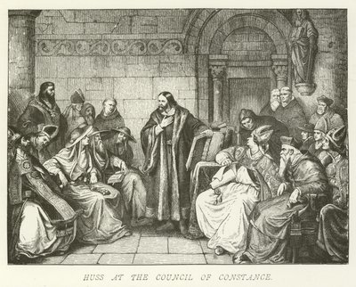 Huss al Concilio di Costanza da German School