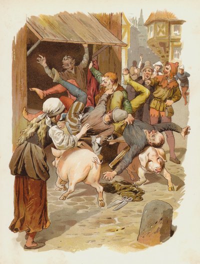 Illustrazione per Till Eulenspiegel da German School