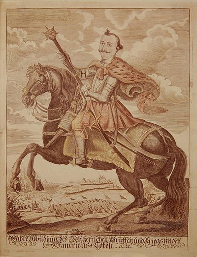 Imre Thokoly (1657-1705), Principe di Transilvania da German School