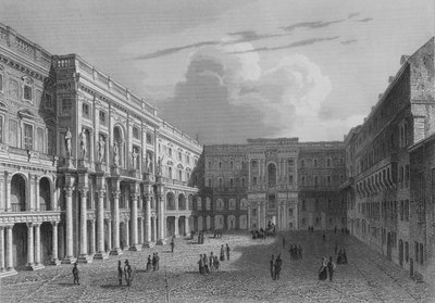 Cortile interno del Palazzo Reale, Berlino da German School