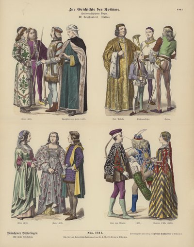 Costumi italiani da German School