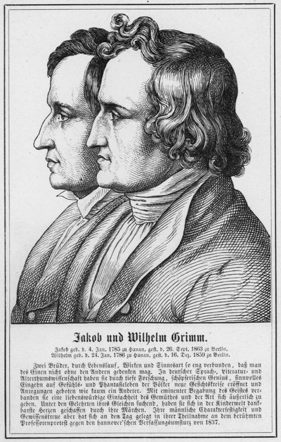 Jacob e Wilhelm Grimm da German School