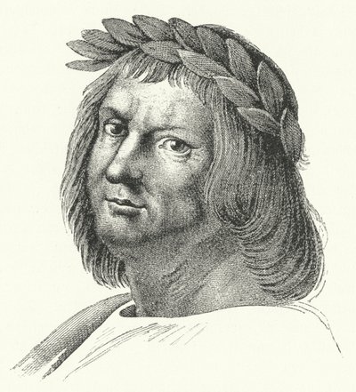 Jacopo Sannazaro, poeta italiano (incisione) da German School