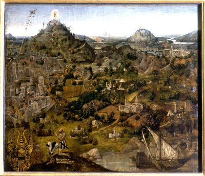 Gerusalemme e i luoghi santi, 1501-55 da German School