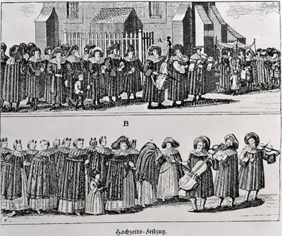 Processione del carnevale ebraico da German School