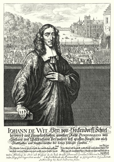 Johan de Witt, politico olandese da German School