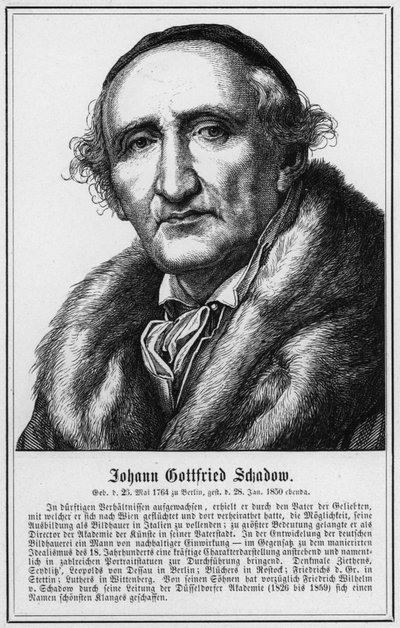 Johann Gottfried Schadow da German School
