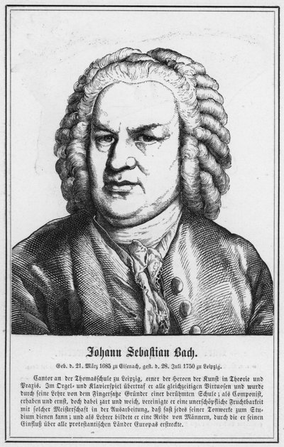 Johann Sebastian Bach da German School