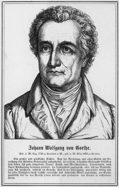 Johann Wolfgang von Goethe da German School