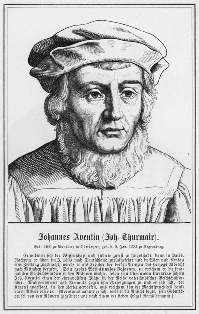 Johannes Aventin, Johannes Thurmair da German School