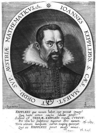 Johannes Kepler (1571-1630) 1590 da German School