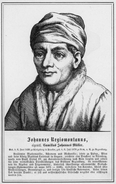 Johannes Regiomontanus da German School