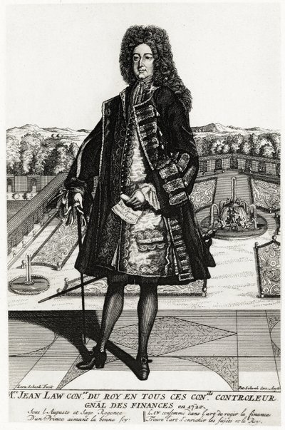 John Law di Lauriston da German School