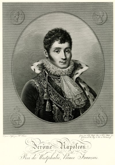 Jérôme Bonaparte, 1884-90 da German School