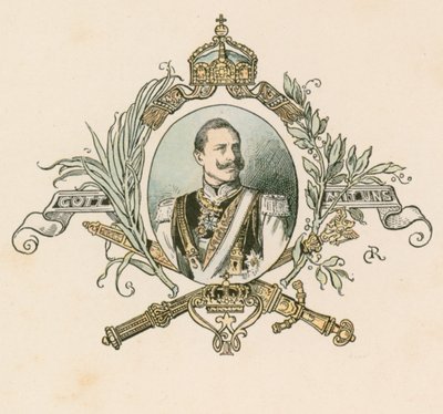 Kaiser Guglielmo II, Imperatore tedesco e Re di Prussia (1859-1941) da German School