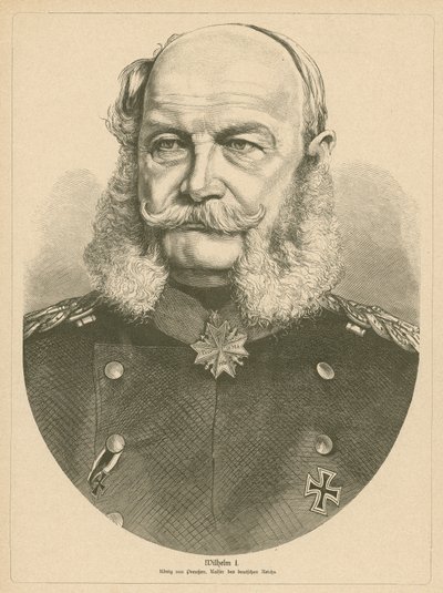 Kaiser Guglielmo I di Germania da German School