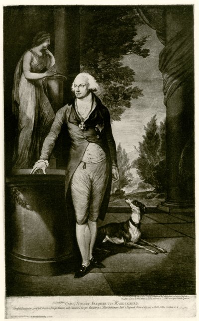 Karl August Fürst von Hardenberg da German School