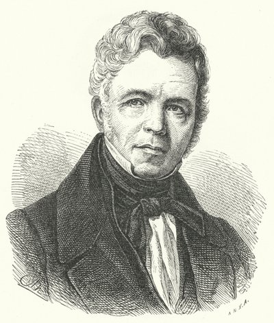 Karl Friedrich Schinkel, architetto, urbanista, artista e designer prussiano da German School