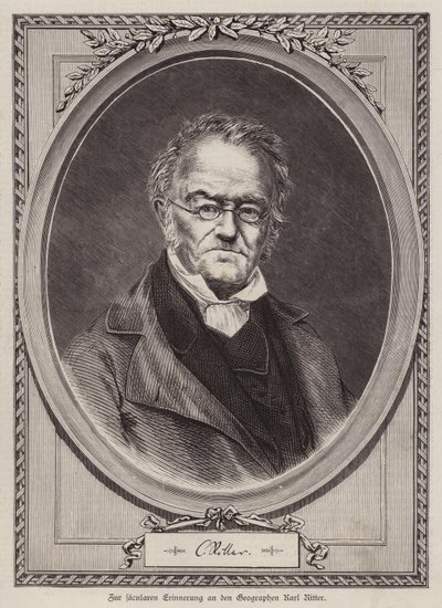 Karl Ritter, geografo tedesco e professore all