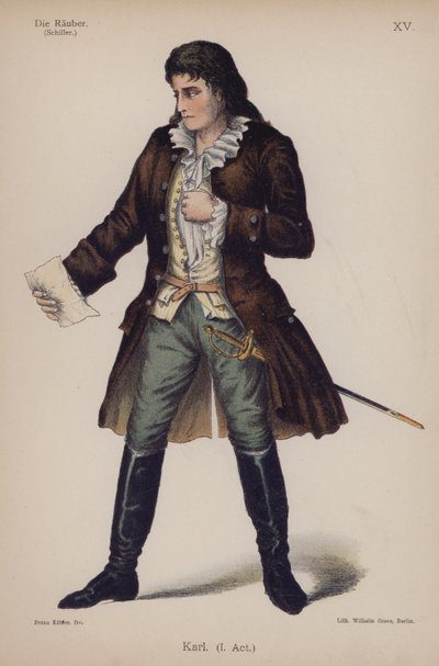 Karl, da Die Rauber di Friedrich Schiller da German School