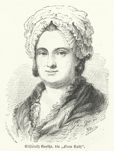 Katharina Elisabeth Goethe, madre dell