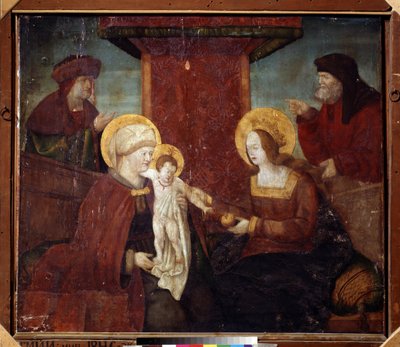La Sacra Famiglia. Museo delle Belle Arti Puskin, Mosca. da German School