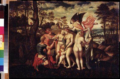 Il giudizio di Paride da German School