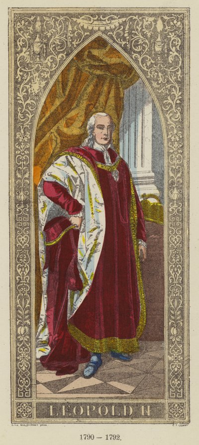Leopoldo II, 1790-1792 da German School