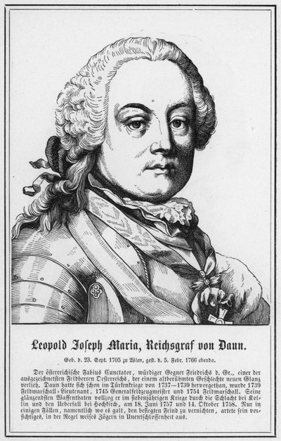 Leopoldo Giuseppe Maria, Conte del Sacro Romano Impero (incisione) da German School