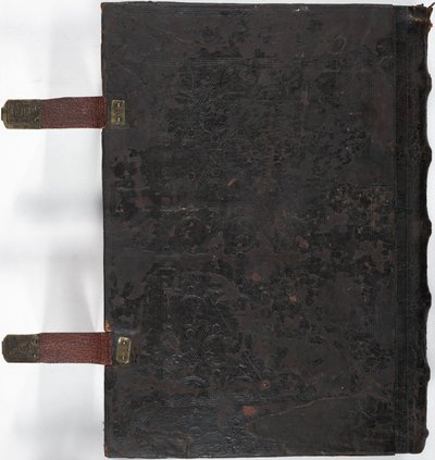 Lewis E 161, Messale, copertina posteriore, Franconia, forse Forchheim, Germania da German School