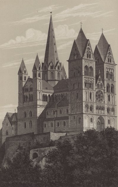 Cattedrale di Limburg, Assia, Germania da German School