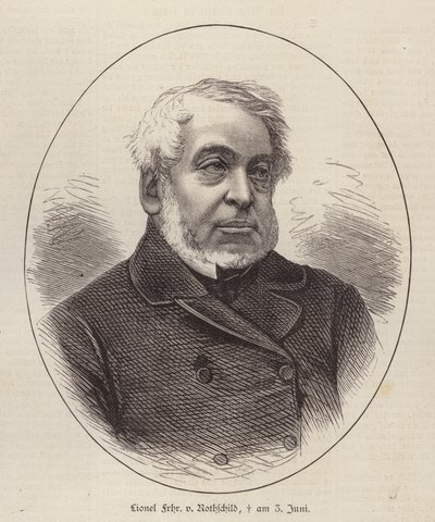 Lionel de Rothschild, banchiere, politico e filantropo britannico da German School