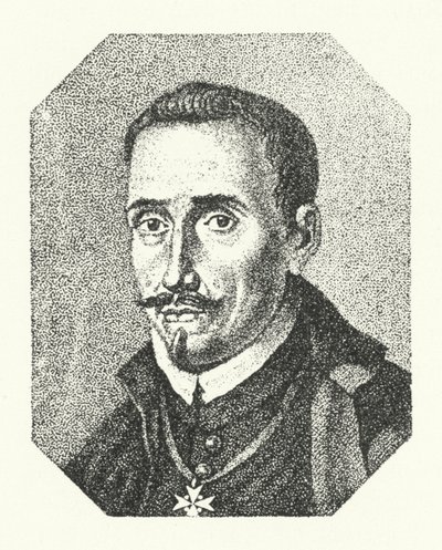 Lope de Vega, poeta e drammaturgo spagnolo (incisione) da German School