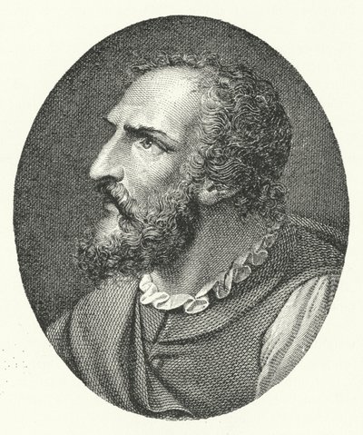 Ludovico Ariosto, poeta italiano (incisione) da German School