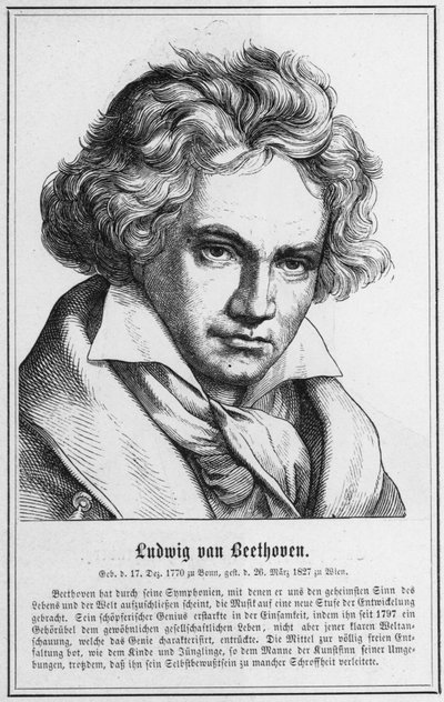 Ludwig van Beethoven da German School