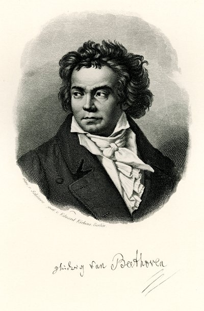 Ludwig van Beethoven, 1884-90 da German School