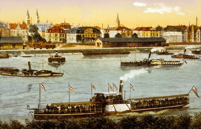 Ludwigshafen Am Rhein, c.1910 da German School