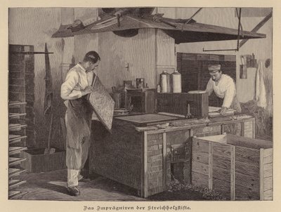 Fabbricazione di fiammiferi da German School