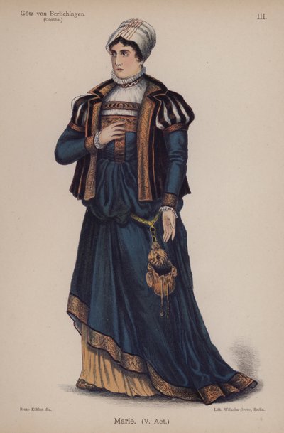 Marie, da Götz von Berlichingen di Goethe da German School