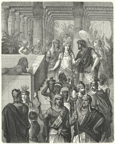 Matrimonio di Massinissa, Re di Numidia, e Sofonisba di Cartagine da German School