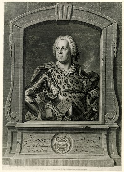 Maresciallo Maurice de Saxe da German School